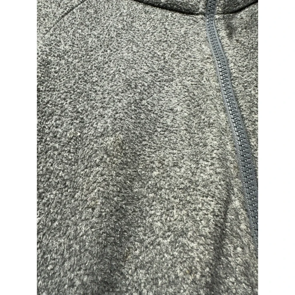 The North Face Men's Fleece Jacket Full Zip Size XL Gray